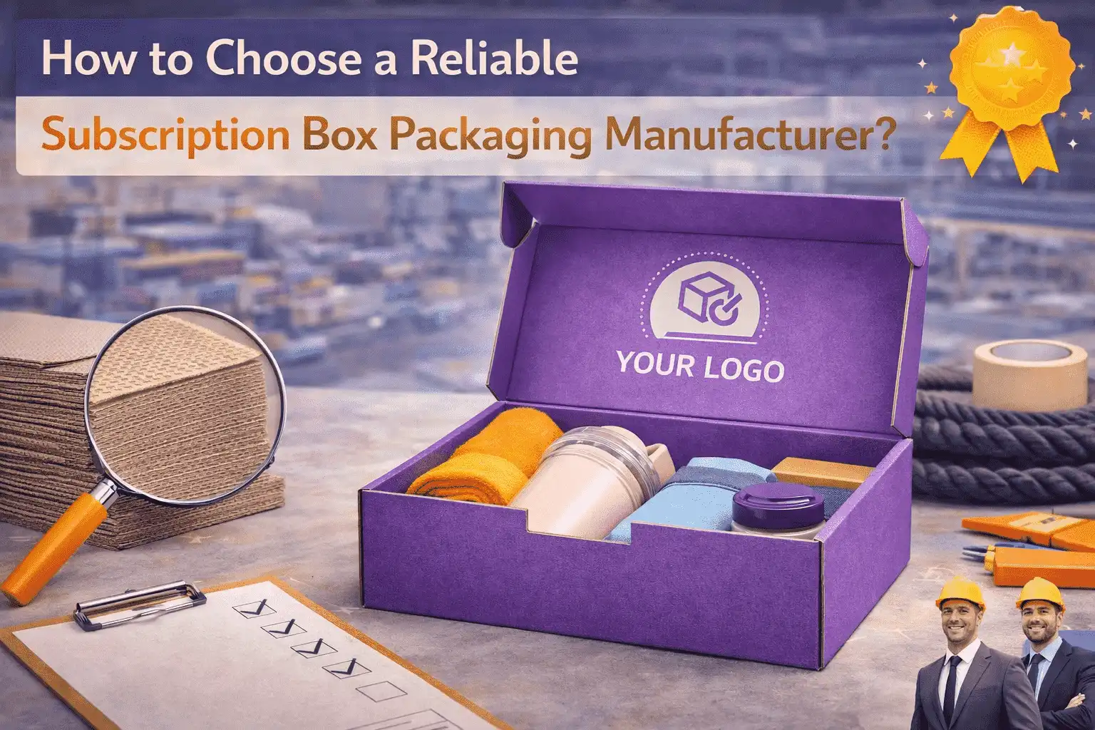 How to Choose a Reliable Subscription Box Packaging Manufacturer?
